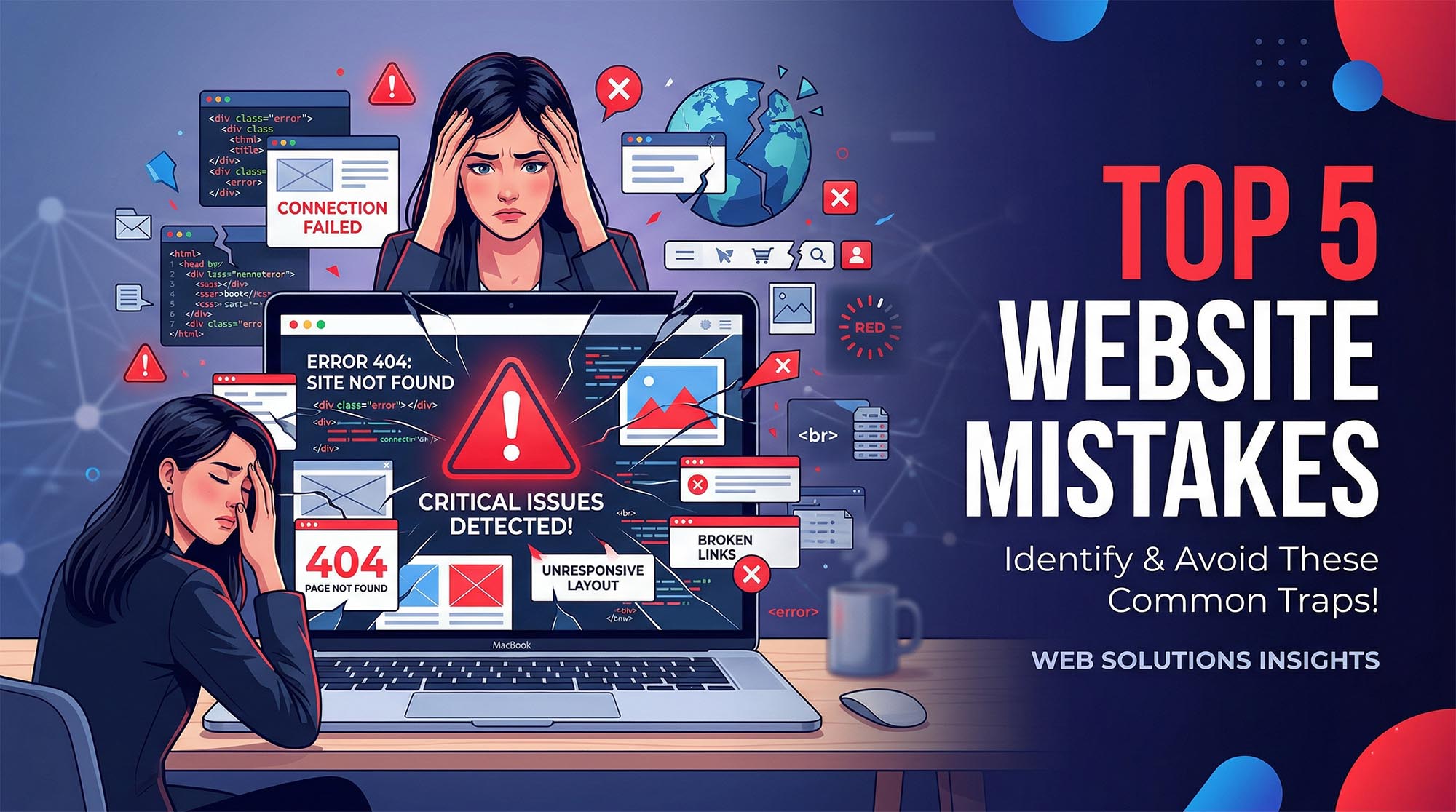 Top 5 Mistakes to Avoid When Building a Website